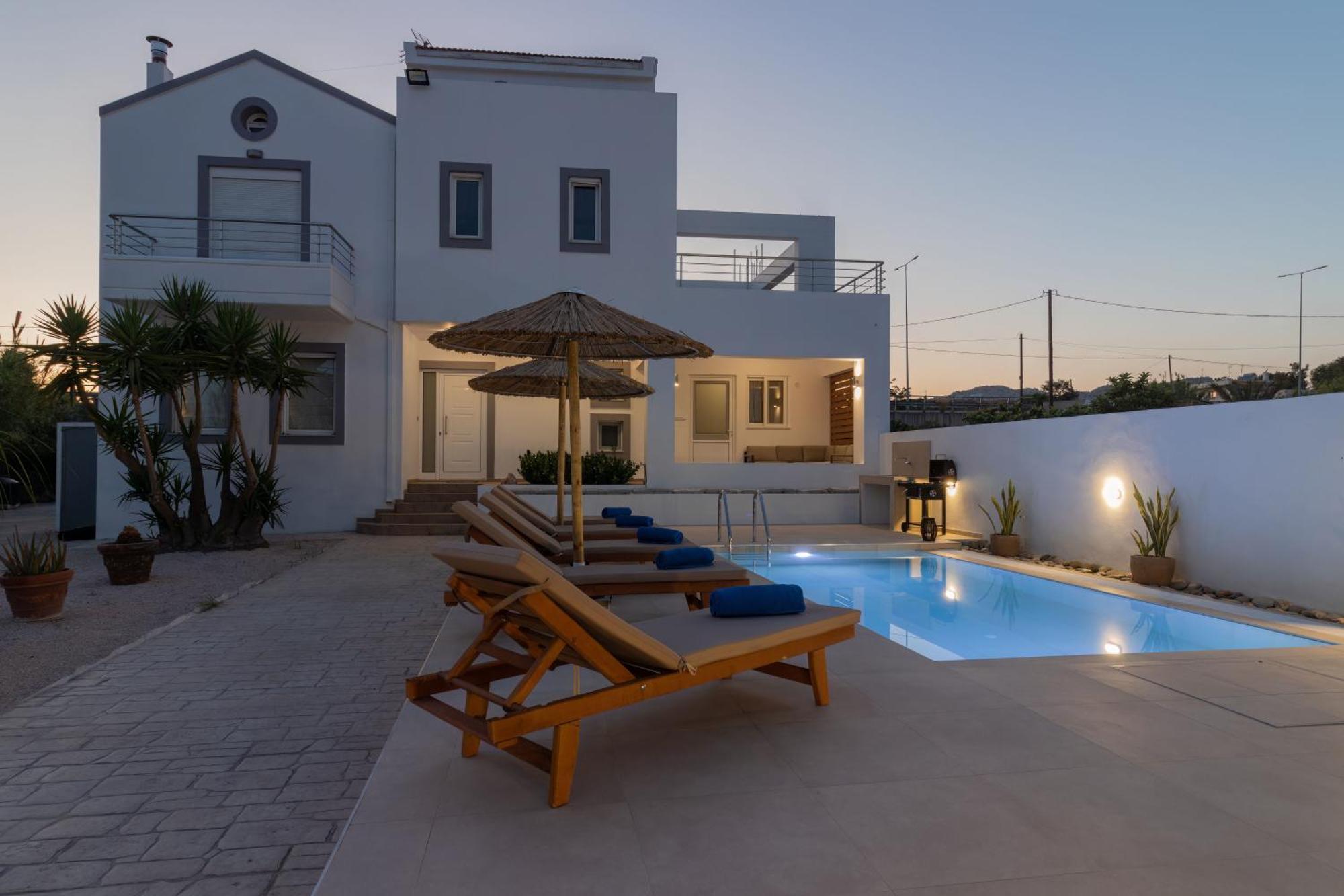 Summer Dream Villa Afantou Exterior foto
